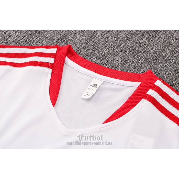 Chandal del Manchester United Manga Corta 2021-2022 Blanco